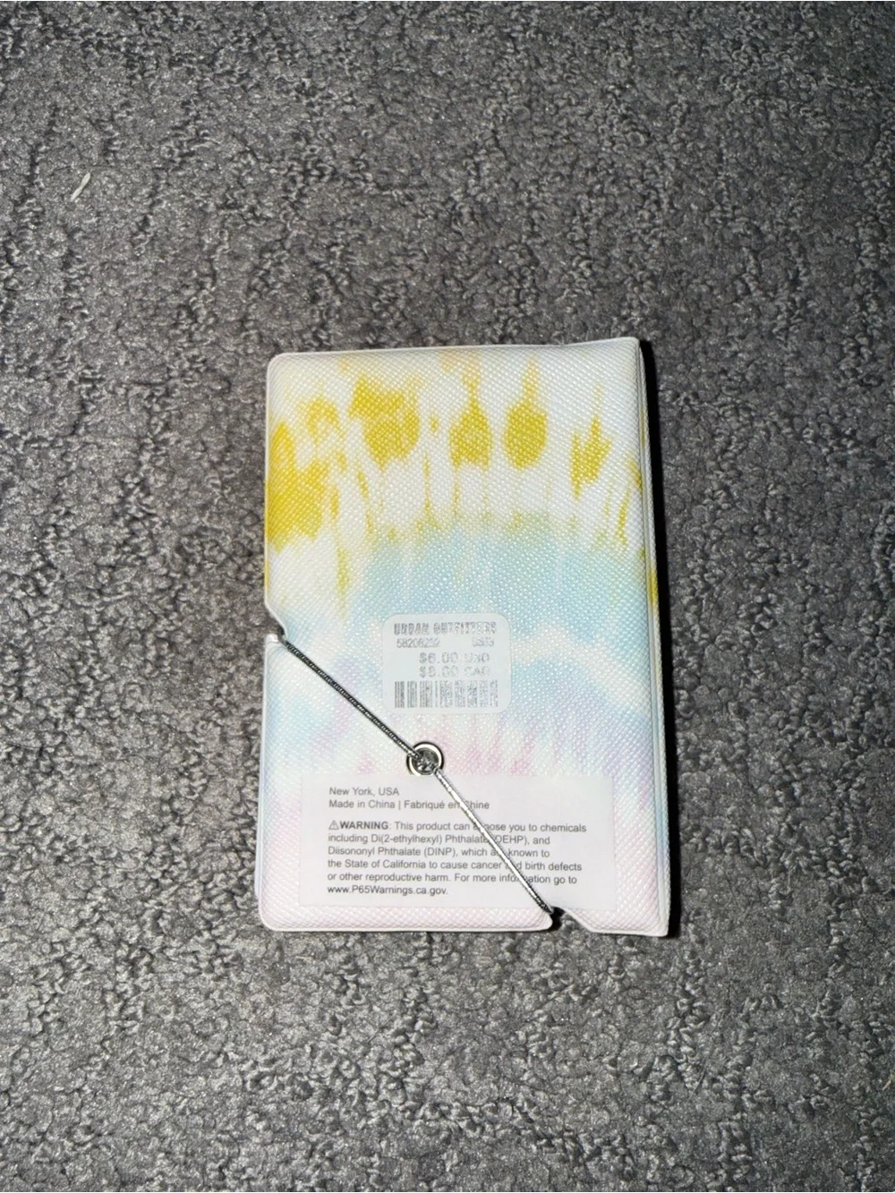 Urban Outfitters Pastel Gradient Mini Film Wallet - Pink & Yellow